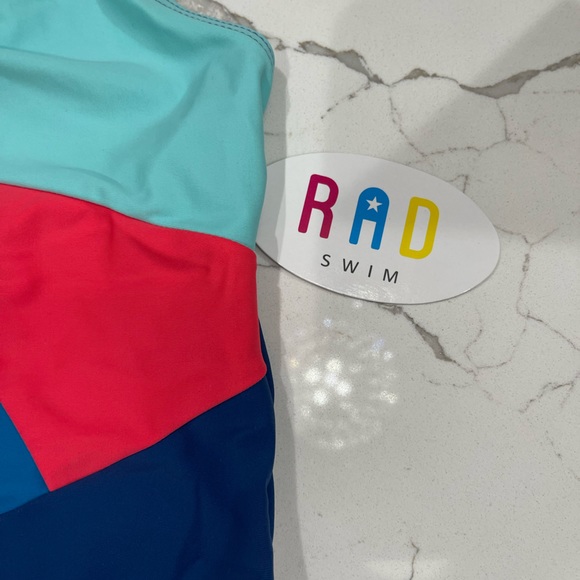 NWT New Rad Girls Swimsuit - Picture 2 of 5